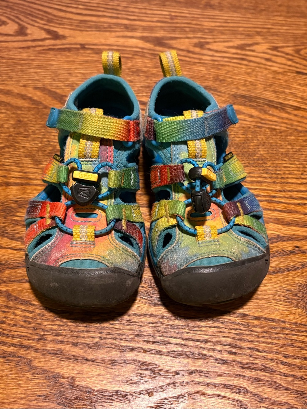 Keen Seacamp II CNX Water Sandal Multicolor & Blue US 9